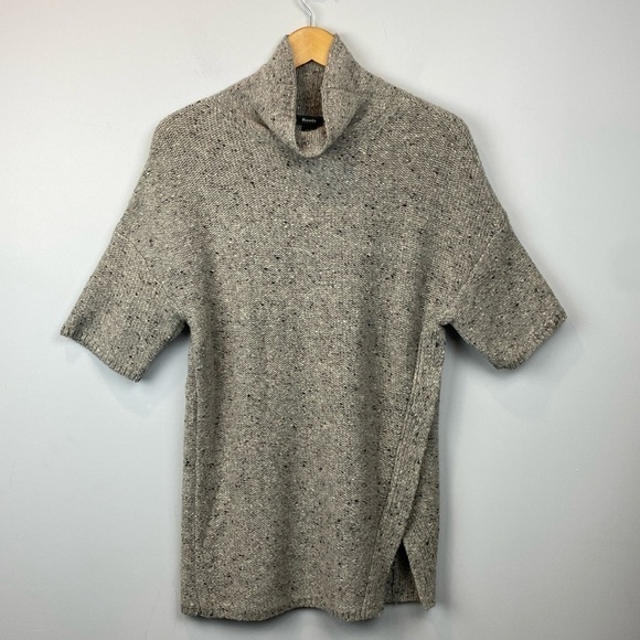 Roots • Mockneck short sleeve merino Knit Sweater - Picture 1 of 9